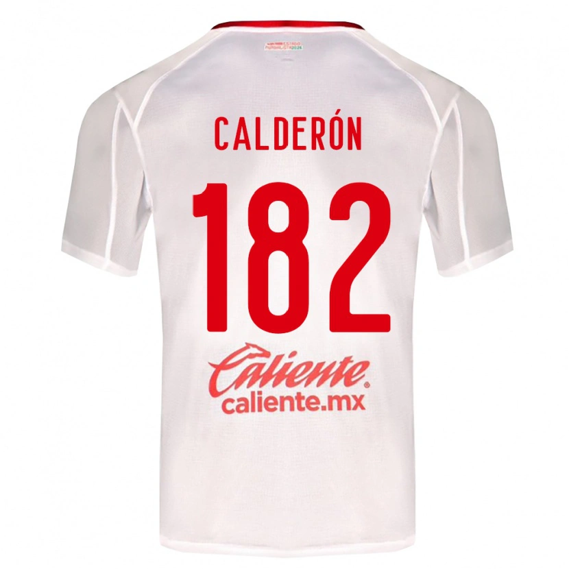 Danxen Herren Leonel Calderón #182 Weiß Grün Rot Auswärtstrikot Trikot 2026/27 T-Shirt Österreich