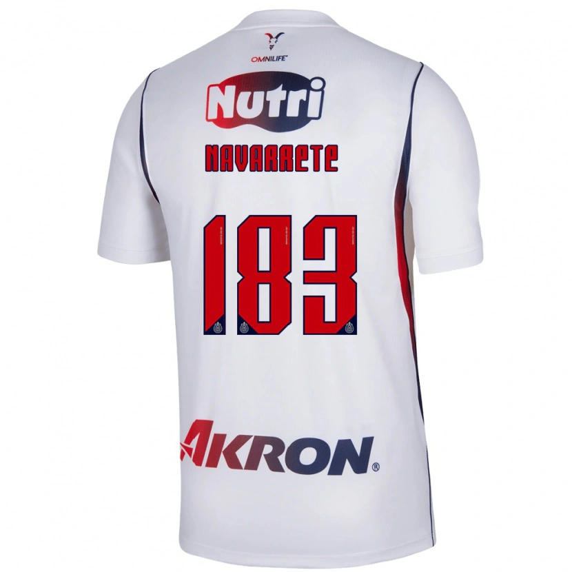 Danxen Herren Cristo Navarrete #183 Rot Weiß Marineblau Auswärtstrikot Trikot 2026/27 T-Shirt Österreich