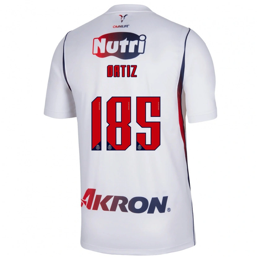 Danxen Herren Gibrán Ortiz #185 Rot Weiß Marineblau Auswärtstrikot Trikot 2026/27 T-Shirt Österreich