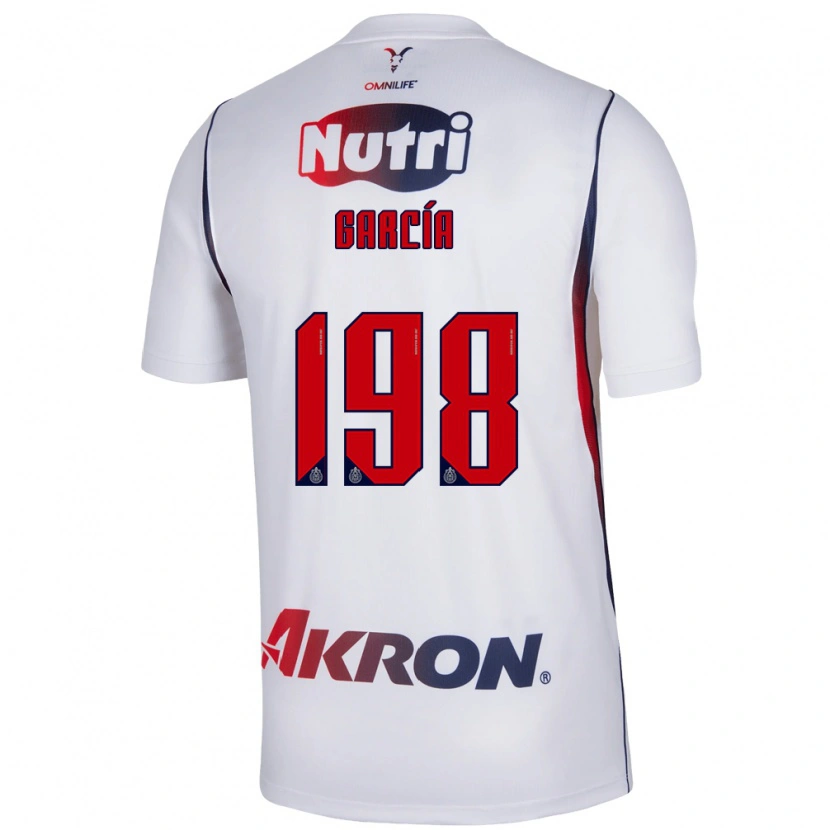 Danxen Herren Gael García #198 Rot Weiß Marineblau Auswärtstrikot Trikot 2026/27 T-Shirt Österreich
