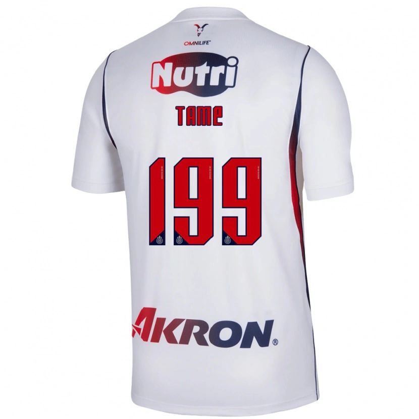 Danxen Herren Emilio Tame #199 Rot Weiß Marineblau Auswärtstrikot Trikot 2026/27 T-Shirt Österreich