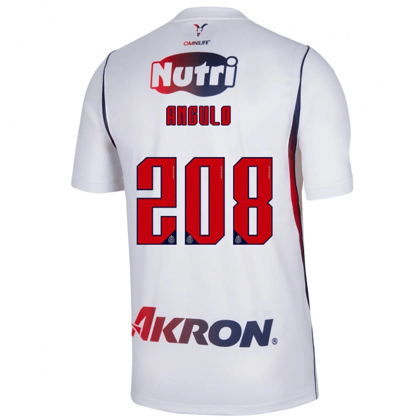 Danxen Herren Ismael Angulo #208 Rot Weiß Marineblau Auswärtstrikot Trikot 2026/27 T-Shirt Österreich