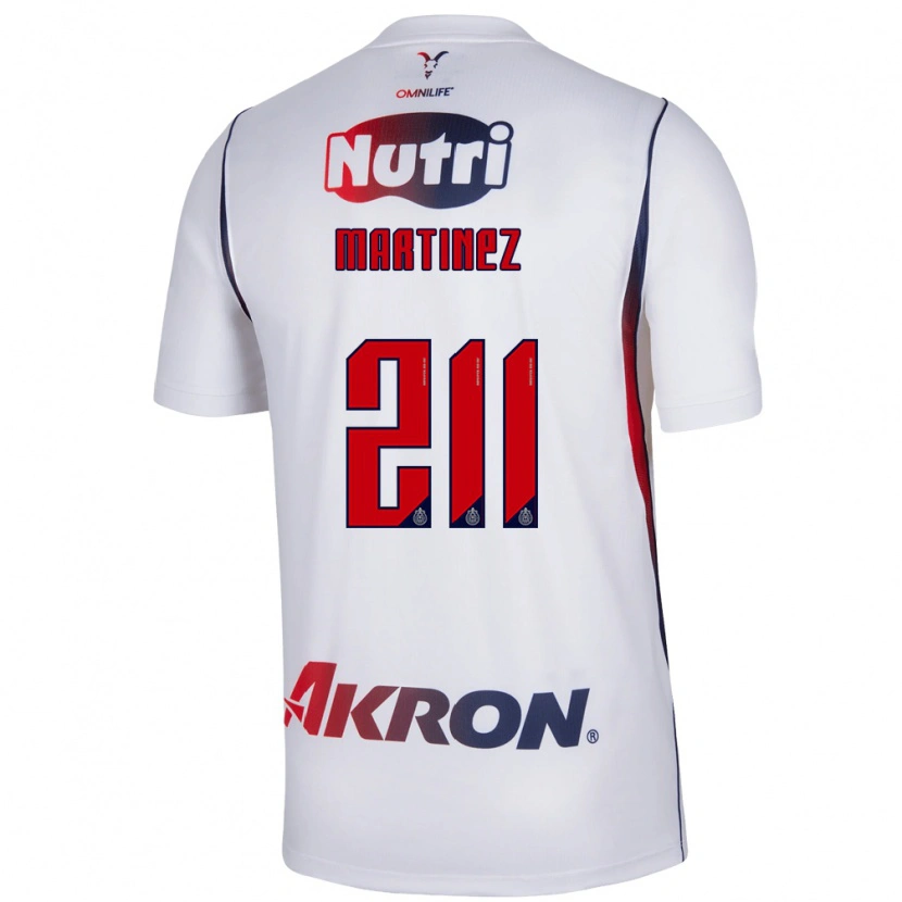 Danxen Herren Diego Martínez #211 Rot Weiß Marineblau Auswärtstrikot Trikot 2026/27 T-Shirt Österreich