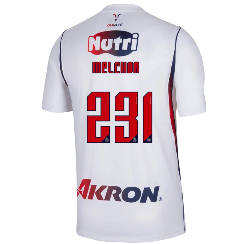 Danxen Herren Oziel Melchor #231 Rot Weiß Marineblau Auswärtstrikot Trikot 2026/27 T-Shirt Österreich