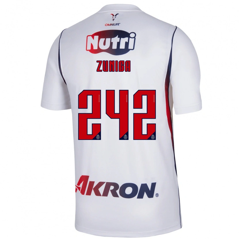 Danxen Herren Landon Zuniga #242 Rot Weiß Marineblau Auswärtstrikot Trikot 2026/27 T-Shirt Österreich