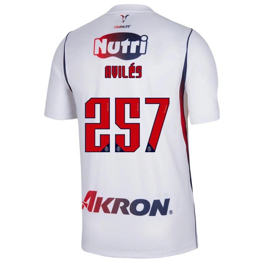 Danxen Herren Emmanuel Avilés #257 Rot Weiß Marineblau Auswärtstrikot Trikot 2026/27 T-Shirt Österreich