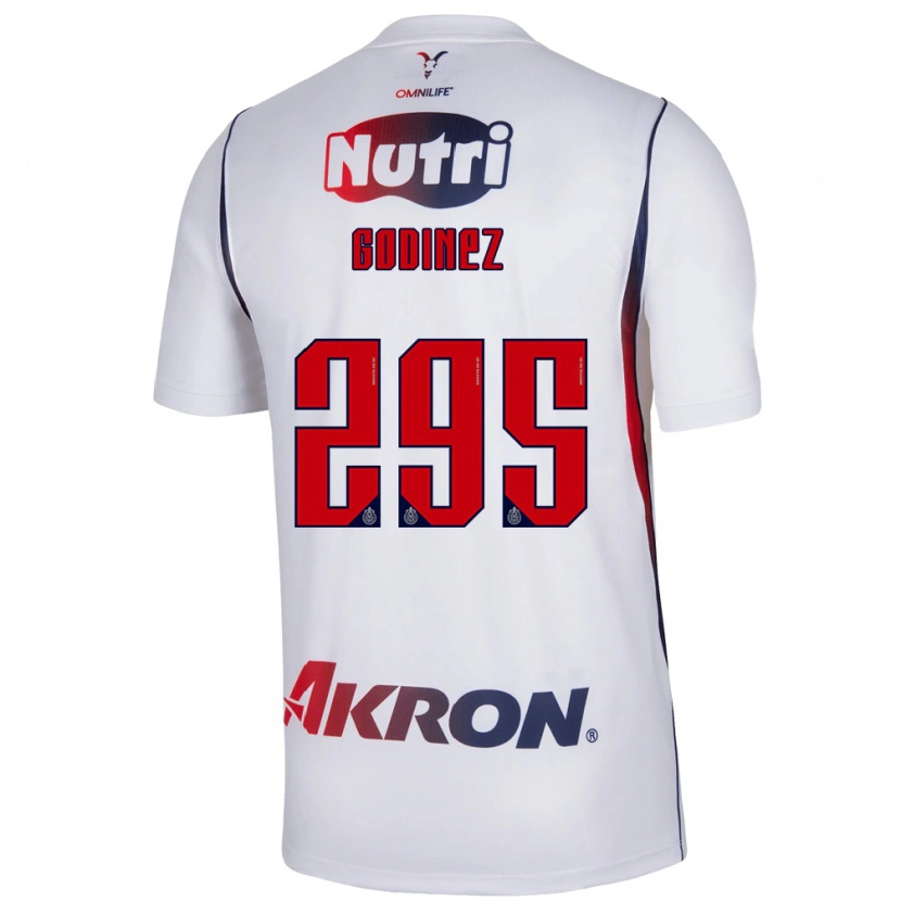Danxen Herren André Godinez #295 Rot Weiß Marineblau Auswärtstrikot Trikot 2026/27 T-Shirt Österreich