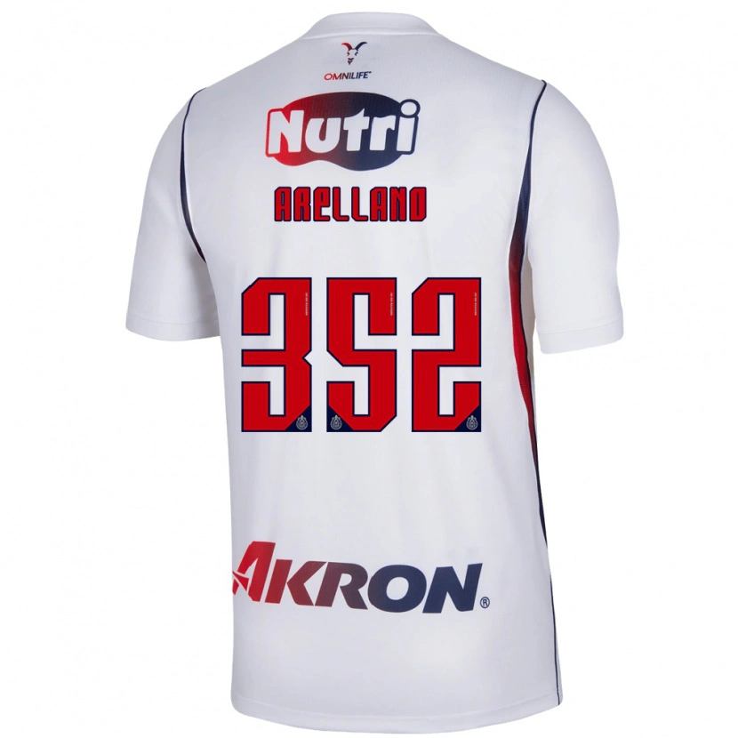 Danxen Herren Santiago Arellano #352 Rot Weiß Marineblau Auswärtstrikot Trikot 2026/27 T-Shirt Österreich