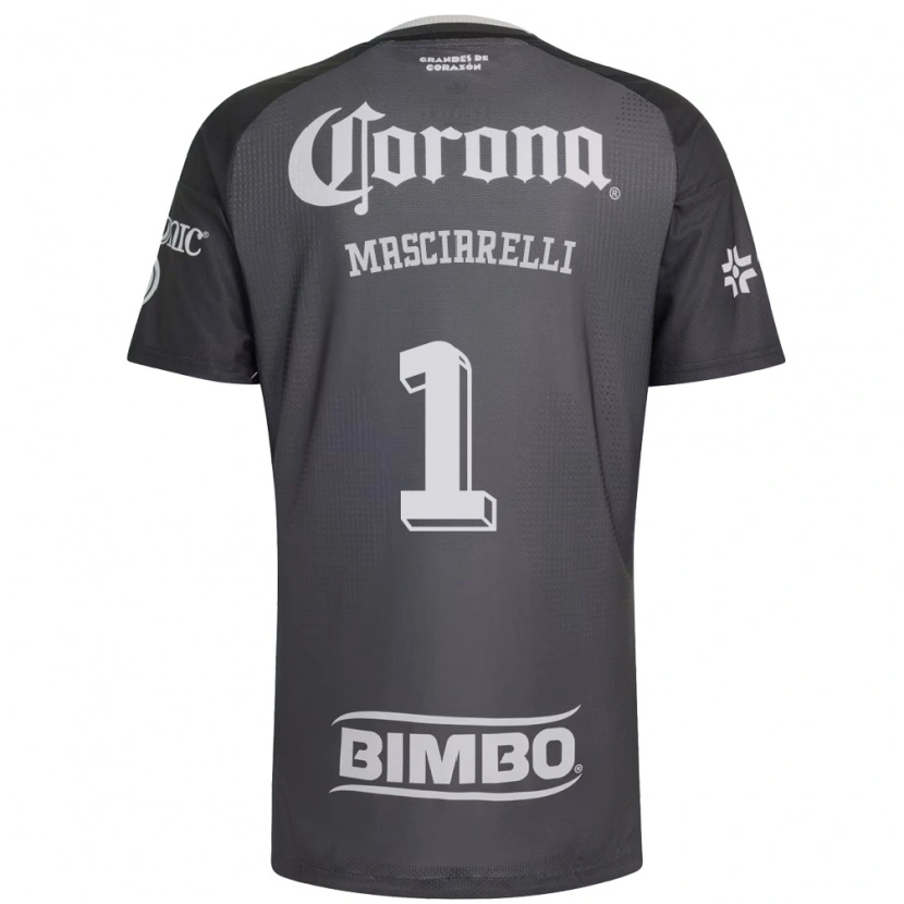 Danxen Herren Renata Masciarelli #1 Grau Weiß Schwarz Auswärtstrikot Trikot 2026/27 T-Shirt Österreich