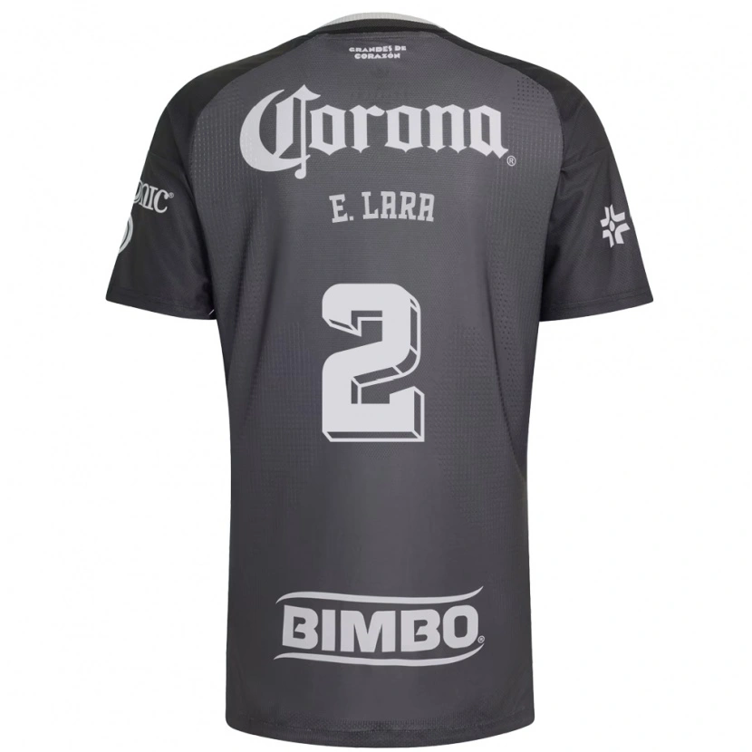 Danxen Herren Emilio Lara #2 Grau Weiß Schwarz Auswärtstrikot Trikot 2026/27 T-Shirt Österreich