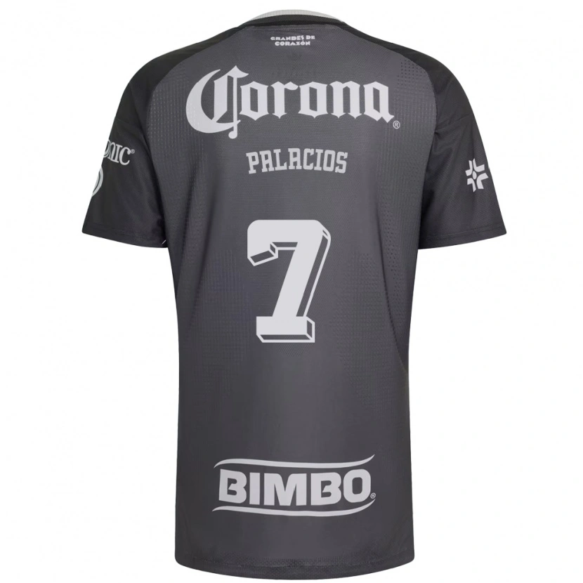 Danxen Herren Kiana Palacios #7 Grau Weiß Schwarz Auswärtstrikot Trikot 2026/27 T-Shirt Österreich