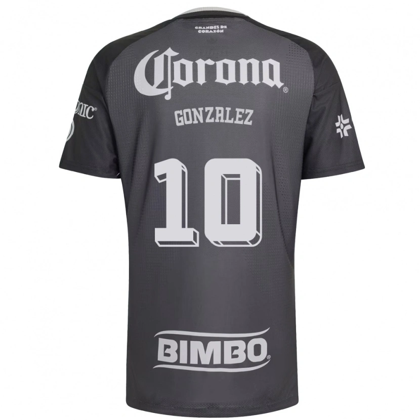 Danxen Herren Alison Gonzalez #10 Grau Weiß Schwarz Auswärtstrikot Trikot 2026/27 T-Shirt Österreich