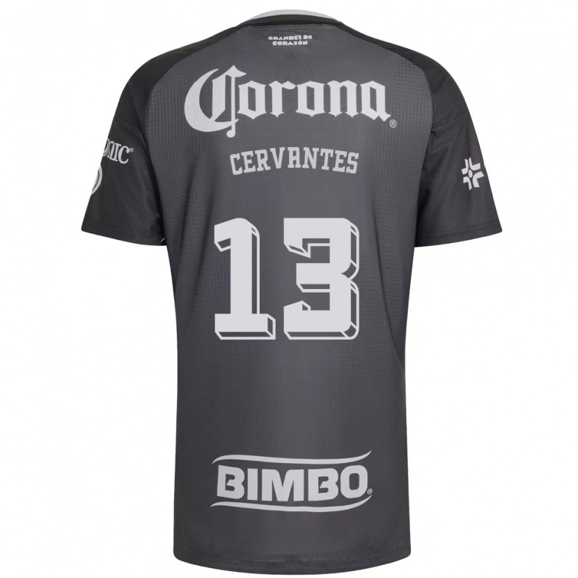 Danxen Herren Alan Cervantes #13 Grau Weiß Schwarz Auswärtstrikot Trikot 2026/27 T-Shirt Österreich