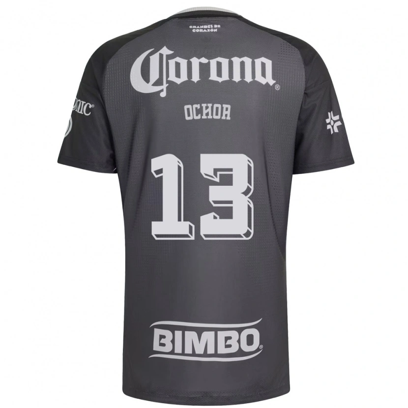 Danxen Herren Guillermo Ochoa #13 Grau Weiß Schwarz Auswärtstrikot Trikot 2026/27 T-Shirt Österreich