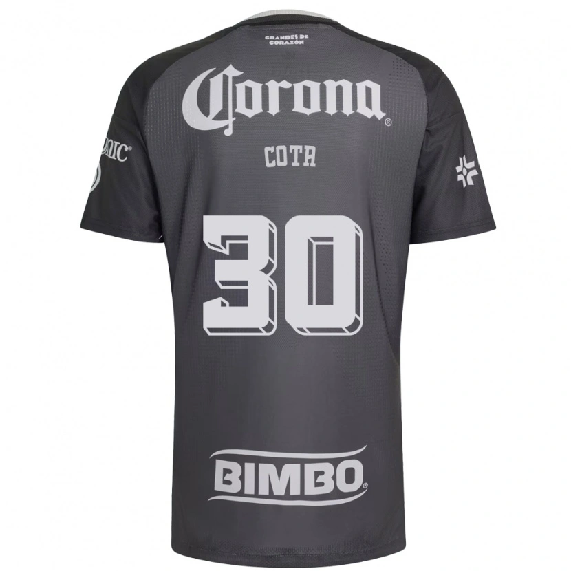 Danxen Herren Rodolfo Cota #30 Grau Weiß Schwarz Auswärtstrikot Trikot 2026/27 T-Shirt Österreich