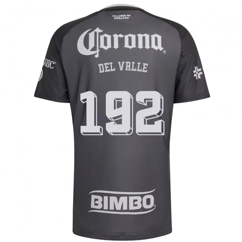 Danxen Herren Yonathan Del Valle #192 Grau Weiß Schwarz Auswärtstrikot Trikot 2026/27 T-Shirt Österreich