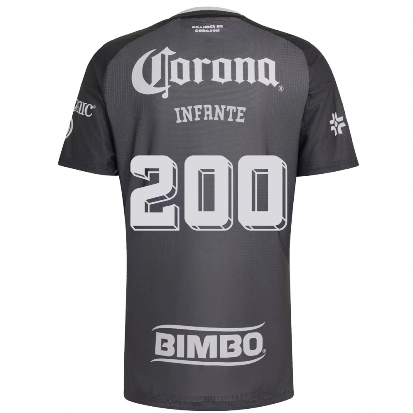 Danxen Herren Armando Infante #200 Grau Weiß Schwarz Auswärtstrikot Trikot 2026/27 T-Shirt Österreich