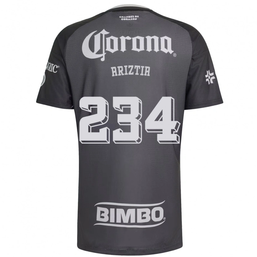 Danxen Herren Íñigo Ariztia #234 Grau Weiß Schwarz Auswärtstrikot Trikot 2026/27 T-Shirt Österreich