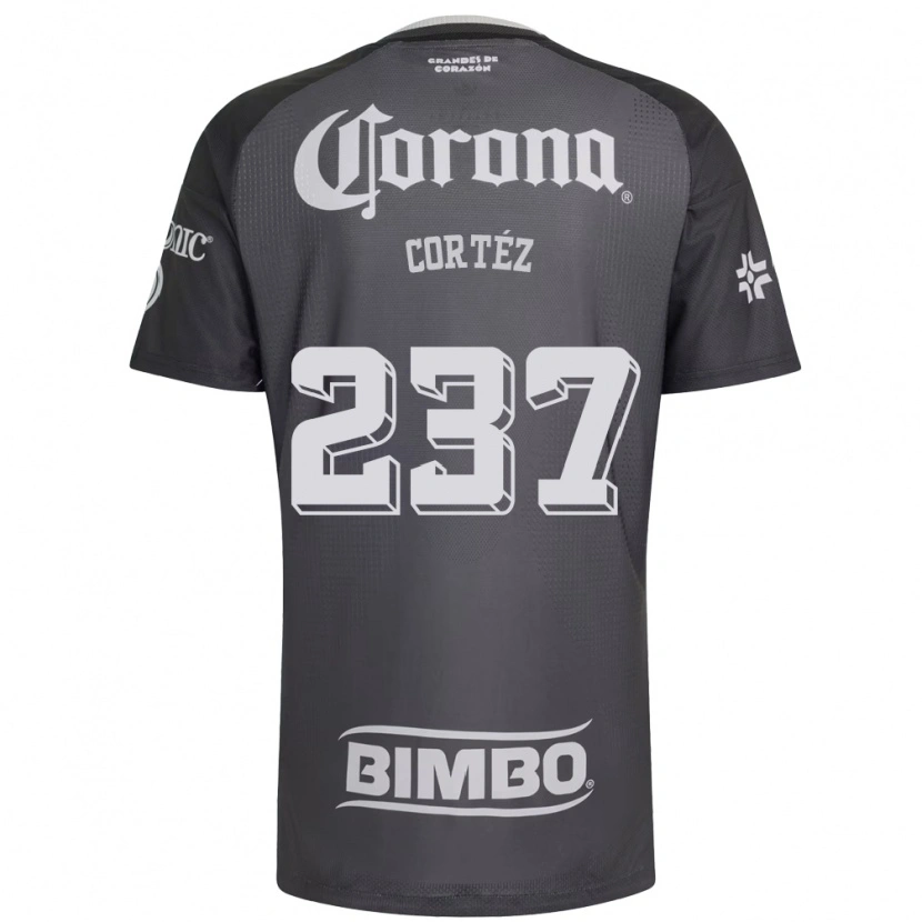 Danxen Herren Guillermo Cortéz #237 Grau Weiß Schwarz Auswärtstrikot Trikot 2026/27 T-Shirt Österreich