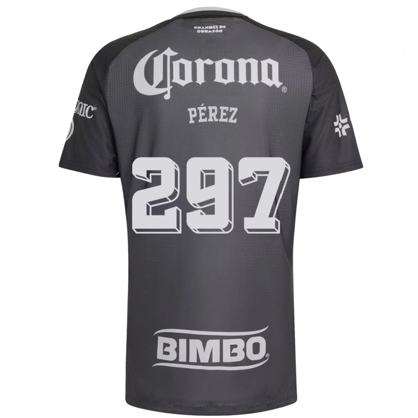 Danxen Herren Froylan Pérez #297 Grau Weiß Schwarz Auswärtstrikot Trikot 2026/27 T-Shirt Österreich