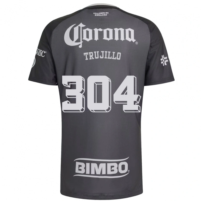 Danxen Herren Luis Trujillo #304 Grau Weiß Schwarz Auswärtstrikot Trikot 2026/27 T-Shirt Österreich