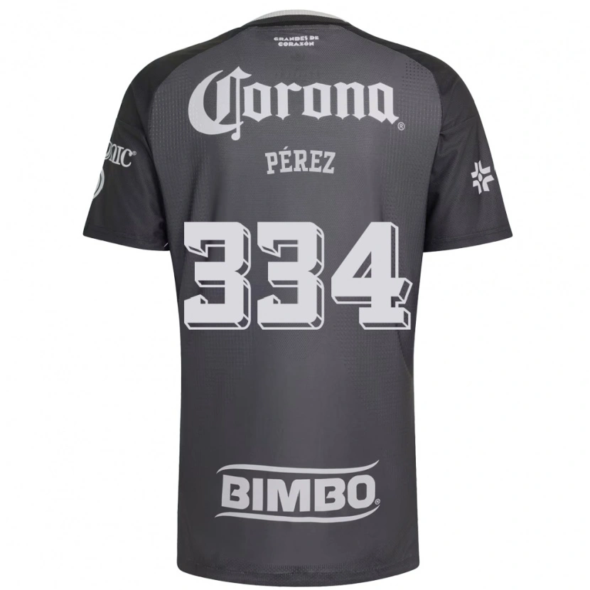Danxen Herren Diego Pérez #334 Grau Weiß Schwarz Auswärtstrikot Trikot 2026/27 T-Shirt Österreich