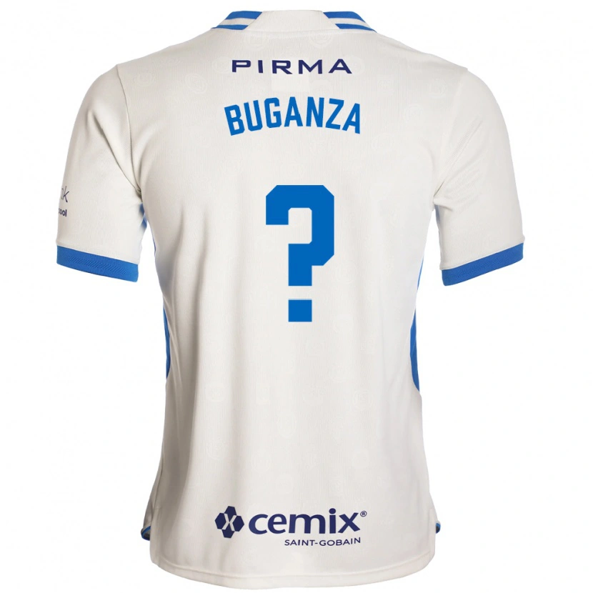 Danxen Herren Franco Buganza #0 Weiß Blau Rot Auswärtstrikot Trikot 2026/27 T-Shirt Österreich
