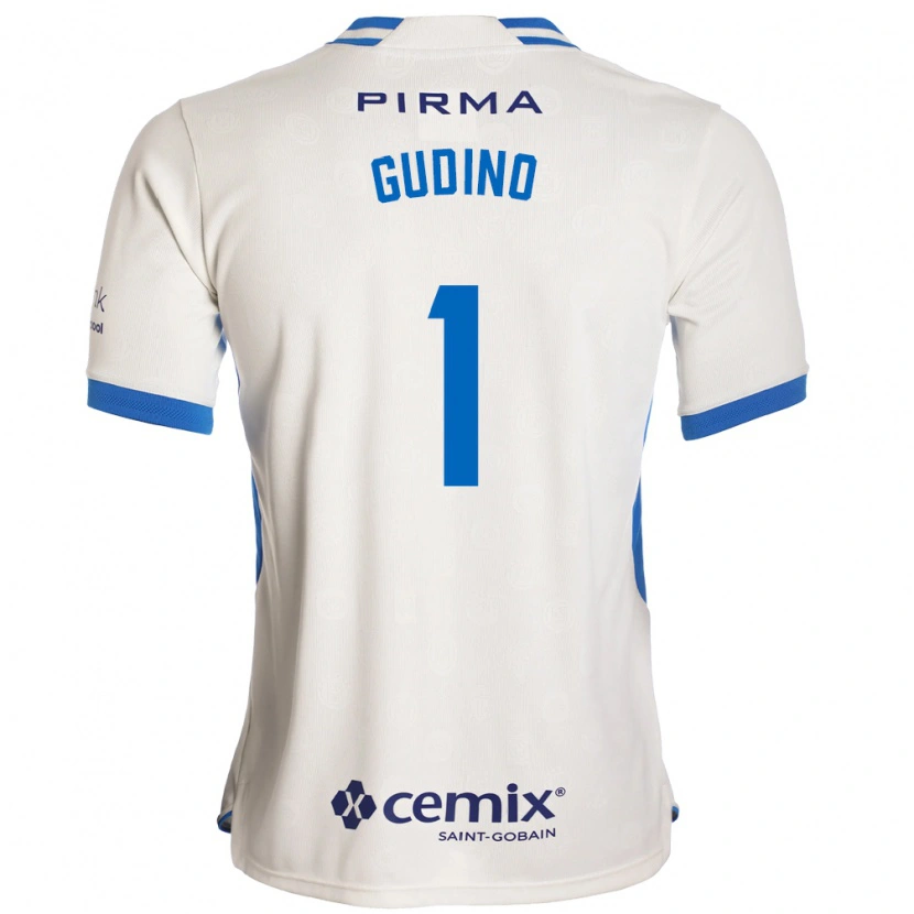 Danxen Herren Andrés Gudiño #1 Weiß Blau Rot Auswärtstrikot Trikot 2026/27 T-Shirt Österreich