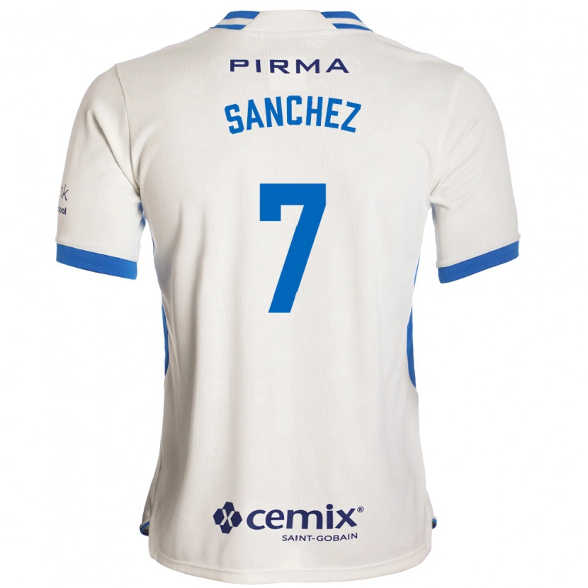 Danxen Herren Andrea Sanchez #7 Weiß Blau Rot Auswärtstrikot Trikot 2026/27 T-Shirt Österreich