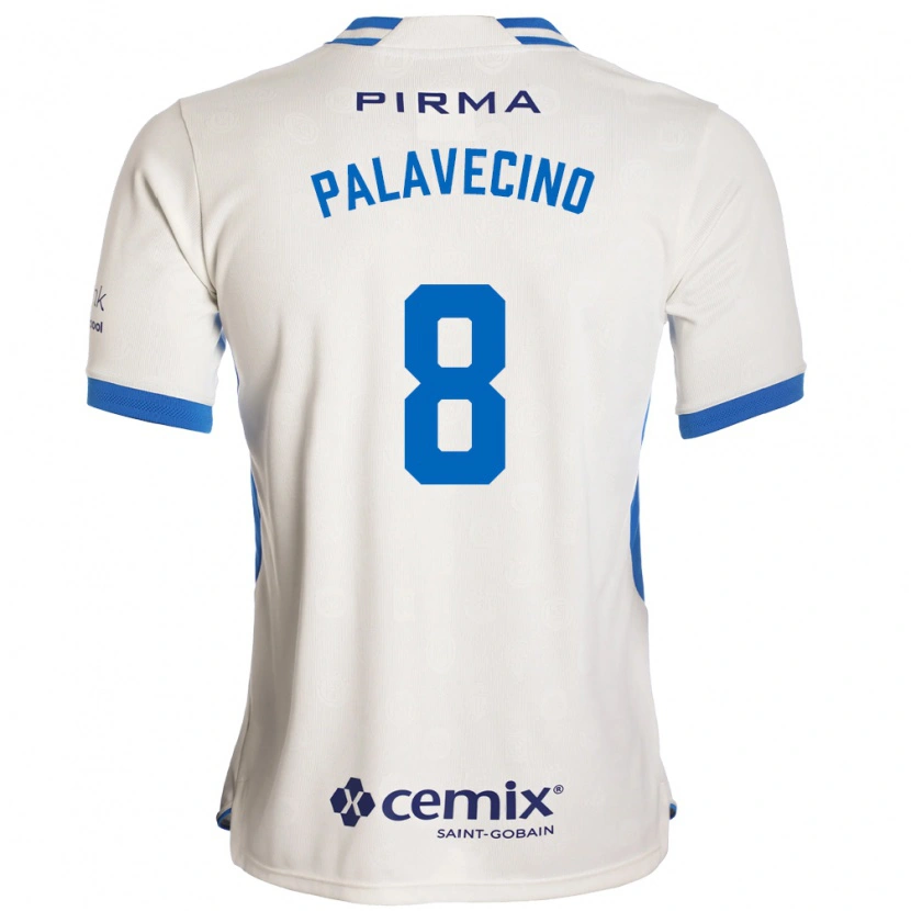 Danxen Herren Agustín Palavecino #8 Weiß Blau Rot Auswärtstrikot Trikot 2026/27 T-Shirt Österreich