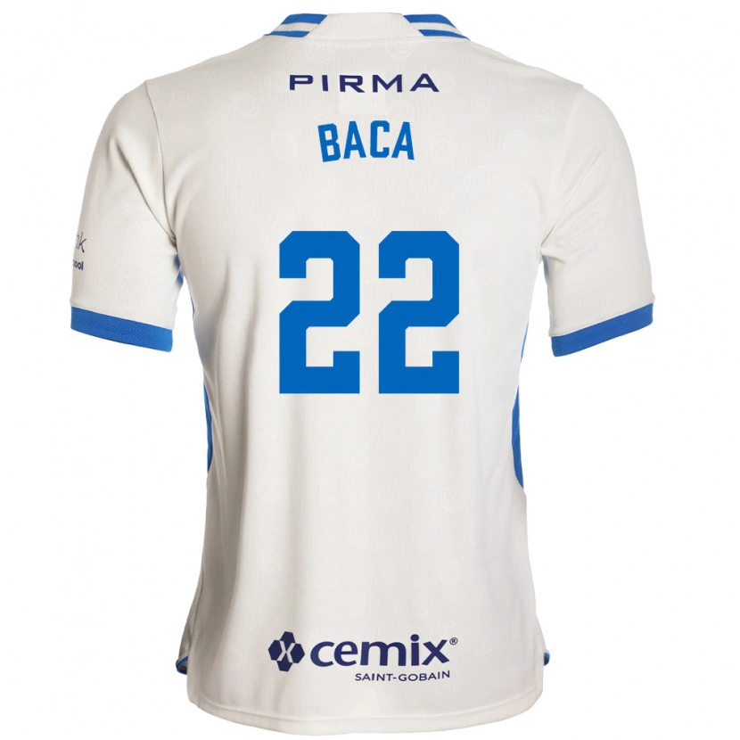 Danxen Herren Rafael Baca #22 Weiß Blau Rot Auswärtstrikot Trikot 2026/27 T-Shirt Österreich