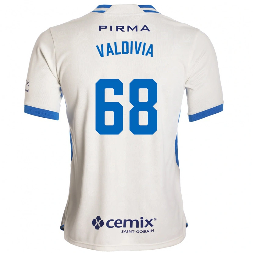 Danxen Herren Christian Valdivia #68 Weiß Blau Rot Auswärtstrikot Trikot 2026/27 T-Shirt Österreich