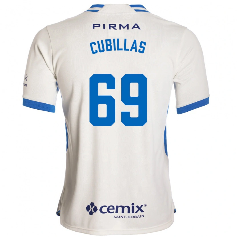 Danxen Herren Andre Cubillas #69 Weiß Blau Rot Auswärtstrikot Trikot 2026/27 T-Shirt Österreich