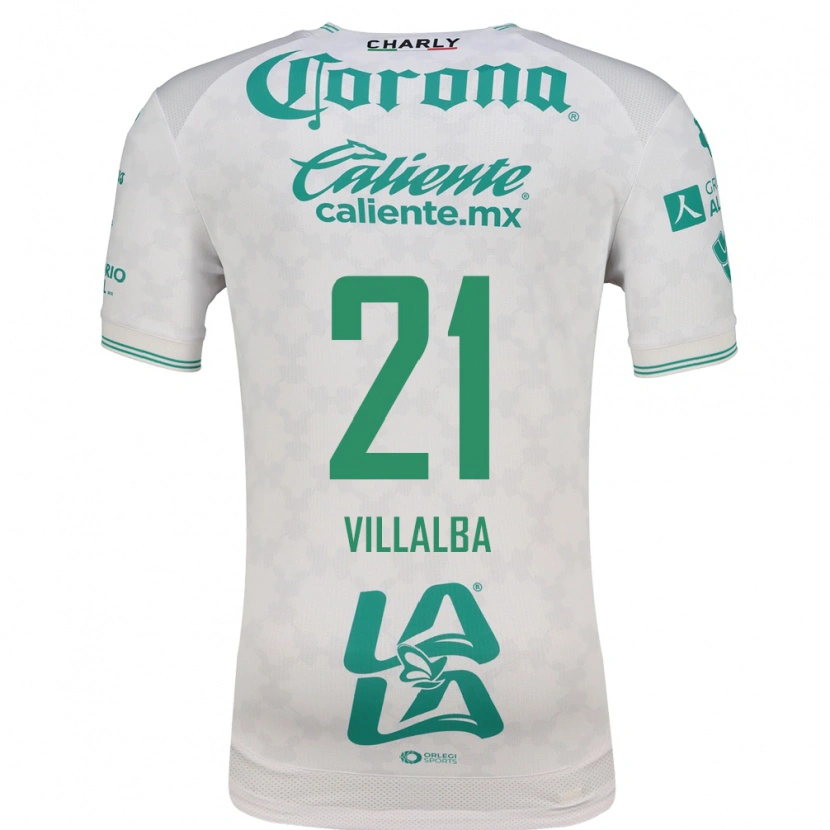 Danxen Herren Fran Villalba #21 Hellgrün Weiß Auswärtstrikot Trikot 2026/27 T-Shirt Österreich