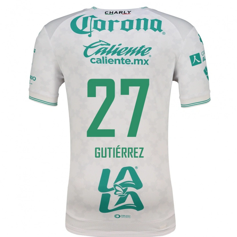 Danxen Herren Luis Gutiérrez #27 Hellgrün Weiß Auswärtstrikot Trikot 2026/27 T-Shirt Österreich