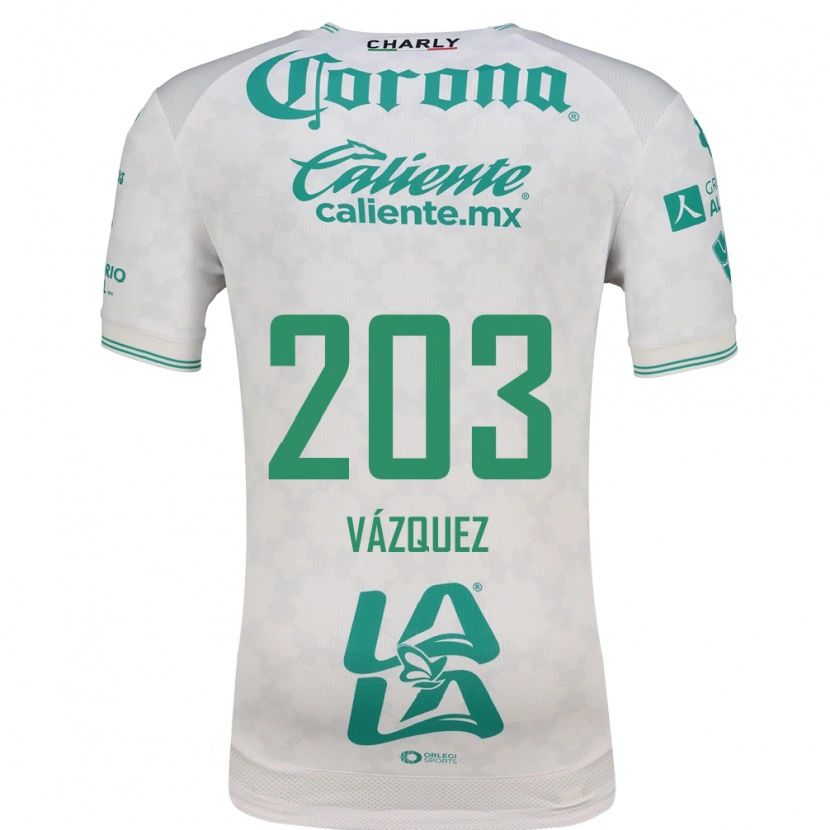 Danxen Herren Ángel Vázquez #203 Hellgrün Weiß Auswärtstrikot Trikot 2026/27 T-Shirt Österreich