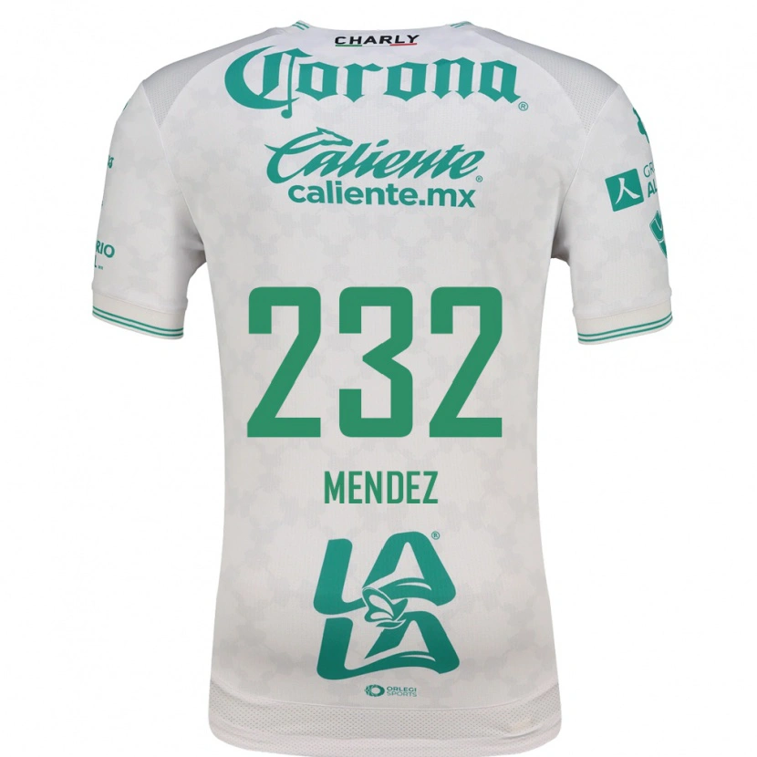 Danxen Herren José Méndez #232 Hellgrün Weiß Auswärtstrikot Trikot 2026/27 T-Shirt Österreich