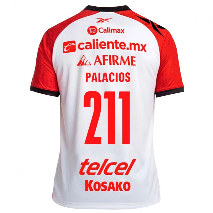 Danxen Herren Brian Palacios #211 Weiß Schwarz Rot Auswärtstrikot Trikot 2026/27 T-Shirt Österreich