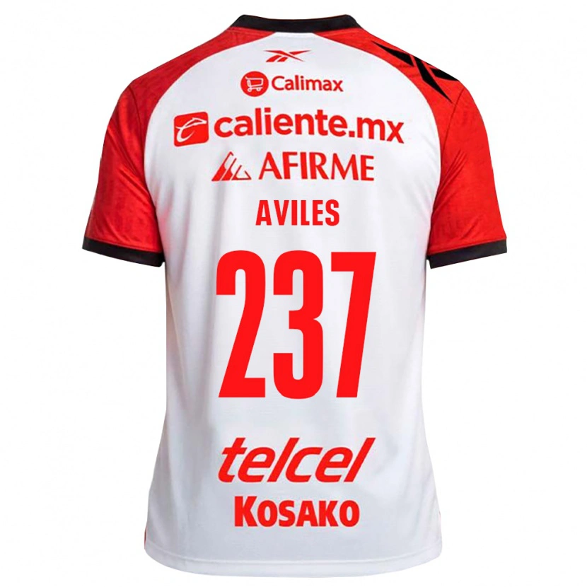 Danxen Herren Emiliano Áviles #237 Weiß Schwarz Rot Auswärtstrikot Trikot 2026/27 T-Shirt Österreich