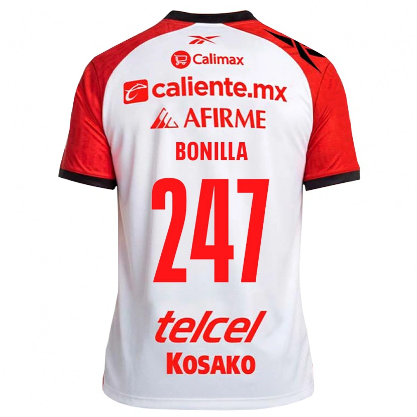 Danxen Herren Martín Bonilla #247 Weiß Schwarz Rot Auswärtstrikot Trikot 2026/27 T-Shirt Österreich