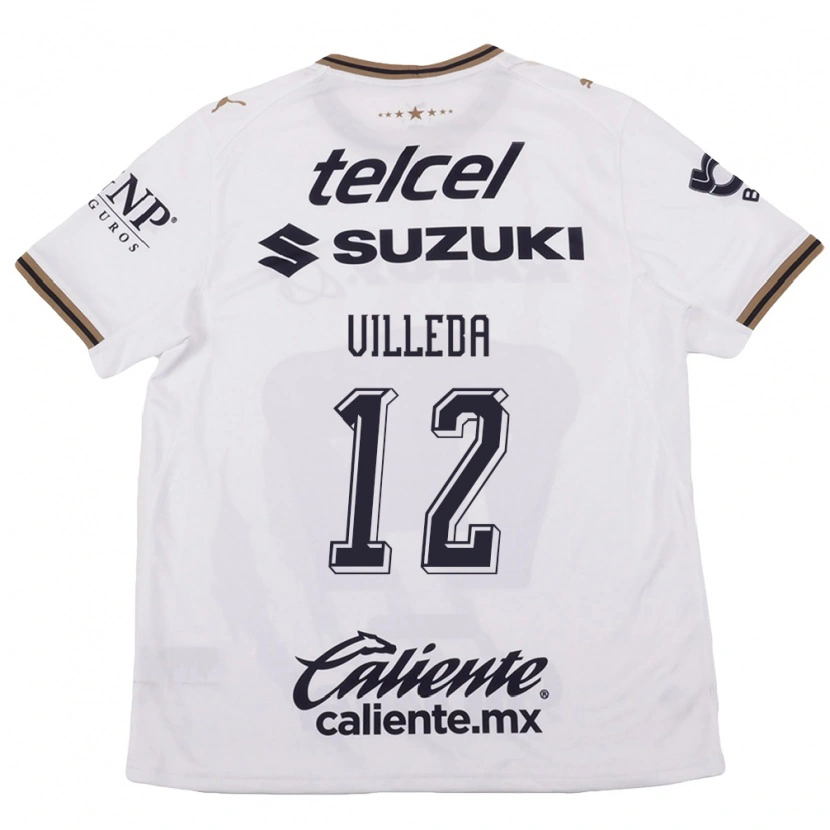 Danxen Herren Melany Villeda #12 Weiß Schwarz Braun Auswärtstrikot Trikot 2026/27 T-Shirt Österreich