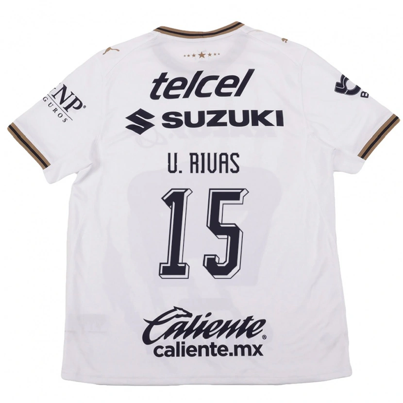 Danxen Herren Ulises Rivas #15 Weiß Schwarz Braun Auswärtstrikot Trikot 2026/27 T-Shirt Österreich