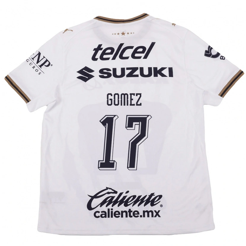 Danxen Herren Diana Gomez #17 Weiß Schwarz Braun Auswärtstrikot Trikot 2026/27 T-Shirt Österreich