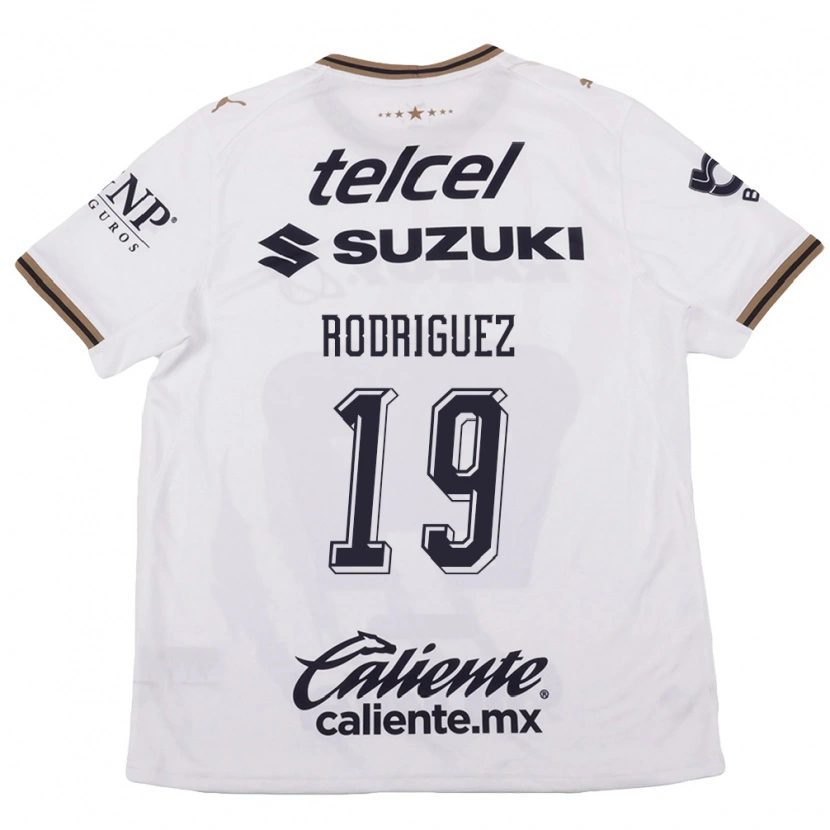 Danxen Herren Yaneisy Rodriguez #19 Weiß Schwarz Braun Auswärtstrikot Trikot 2026/27 T-Shirt Österreich