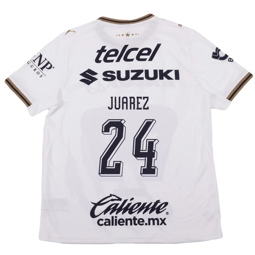 Danxen Herren Gabriela Juarez #24 Weiß Schwarz Braun Auswärtstrikot Trikot 2026/27 T-Shirt Österreich