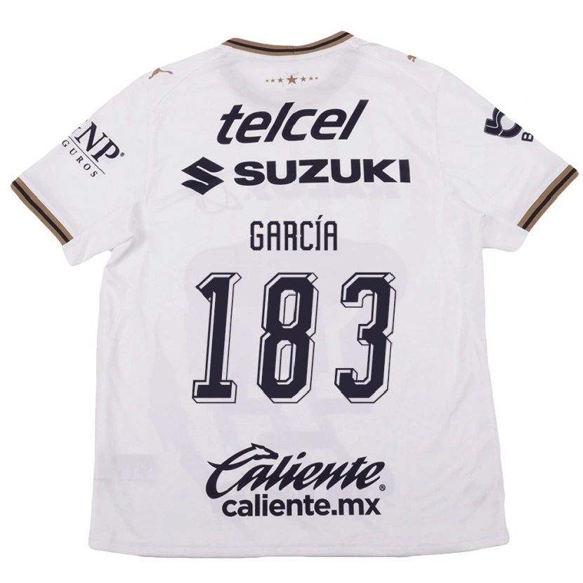 Danxen Herren Carlos García #183 Weiß Schwarz Braun Auswärtstrikot Trikot 2026/27 T-Shirt Österreich