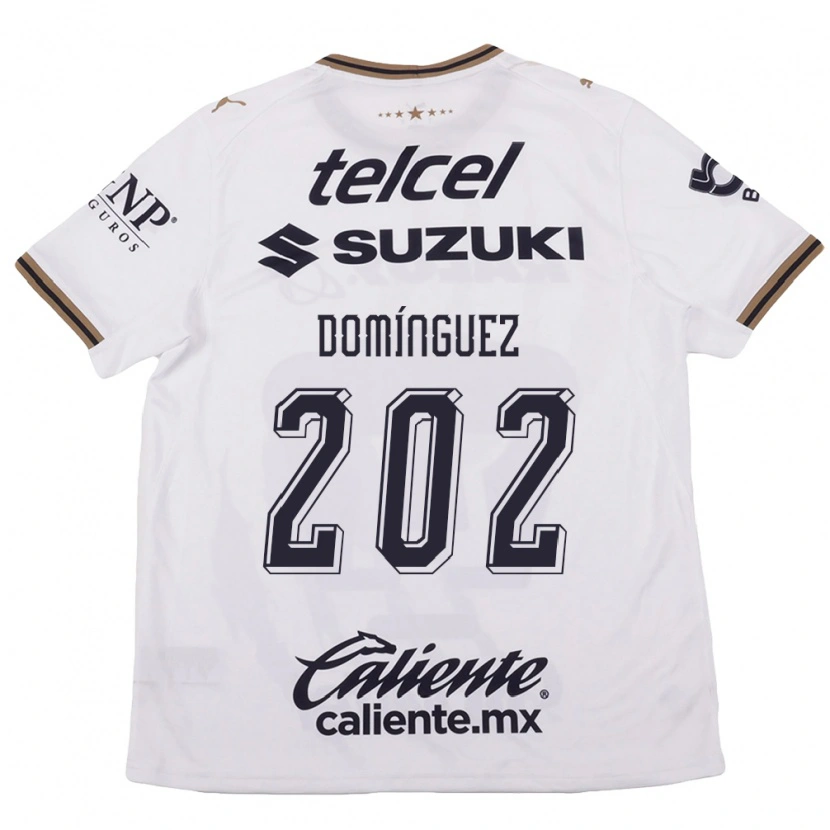 Danxen Herren Julio Domínguez #202 Weiß Schwarz Braun Auswärtstrikot Trikot 2026/27 T-Shirt Österreich