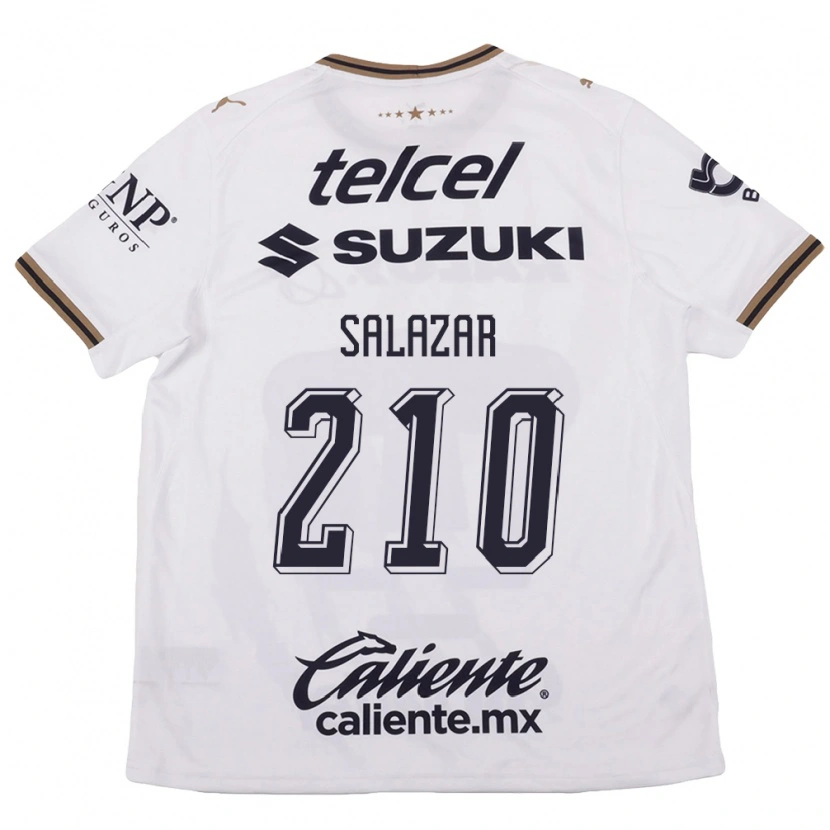 Danxen Herren Jared Salazar #210 Weiß Schwarz Braun Auswärtstrikot Trikot 2026/27 T-Shirt Österreich