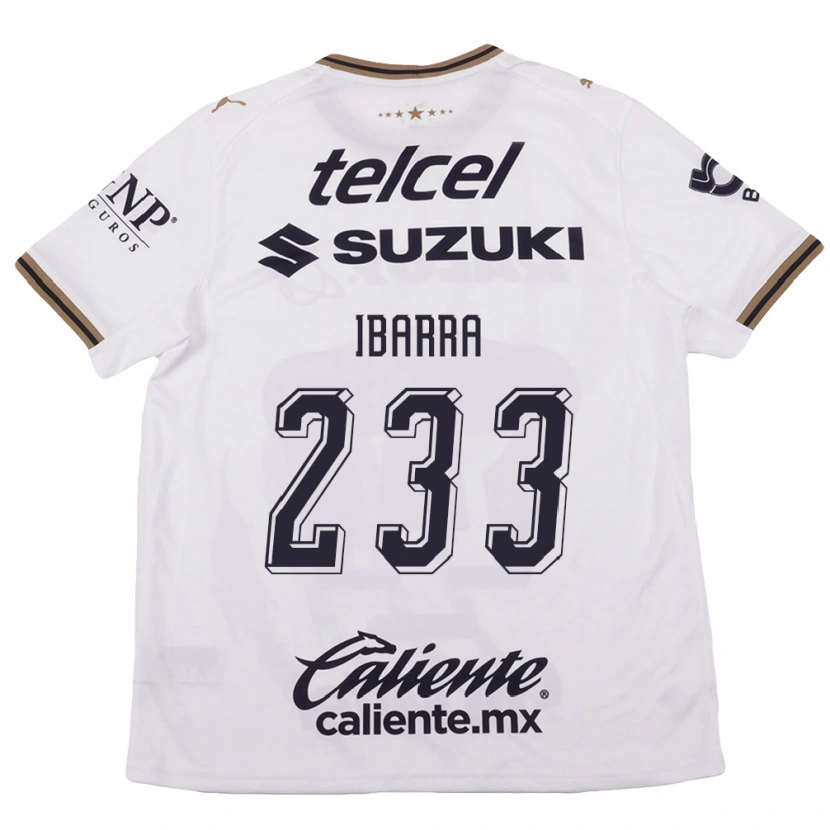 Danxen Herren Pablo Ibarra #233 Weiß Schwarz Braun Auswärtstrikot Trikot 2026/27 T-Shirt Österreich