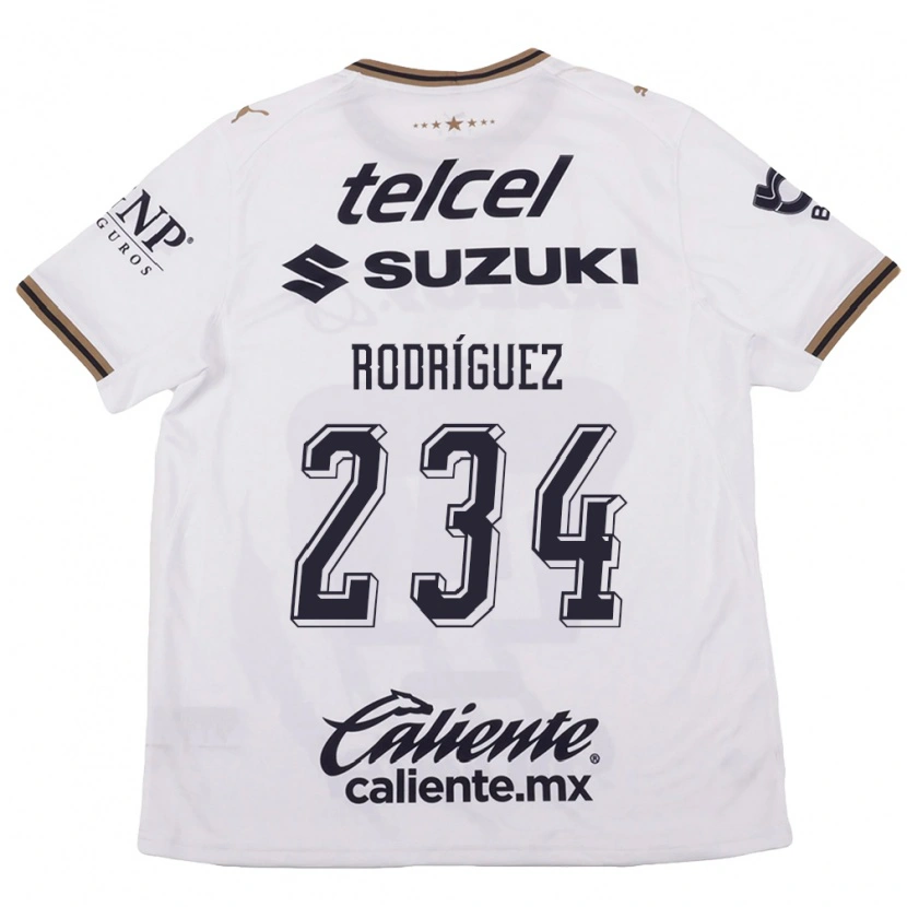 Danxen Herren Axel Rodríguez #234 Weiß Schwarz Braun Auswärtstrikot Trikot 2026/27 T-Shirt Österreich